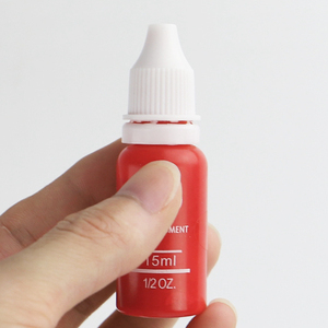 Tinta de Micropigmentación Profesional de 0.5oz para Cejas y Labios, Color para Micropigmentación y Tatuaje - Product Image 1