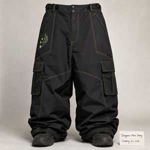 Pantaloni <span class=keywords><strong>da</strong></span> Sci Larghi Personalizzati <span class=keywords><strong>da</strong></span> <span class=keywords><strong>Uomo</strong></span>, Impermeabili in Lino, Cargo a Gamba Larga, Taglie Forti, Sportivi Casual, Pantaloni <span class=keywords><strong>da</strong></span> <span class=keywords><strong>Neve</strong></span> Larghi <span class=keywords><strong>da</strong></span> <span class=keywords><strong>Uomo</strong></span> - Product Image 1