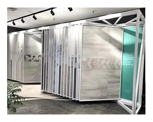 Étagère de présentoir de salle d'exposition de carreaux de céramique de type push-pull à grande échelle - Product Image 1