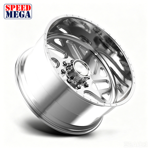 Deep Concave Forged Polished Forged Truck <b>Wheels</b> Aluminum Truck <b>Wheels</b> Premium Chrome Rim for Trucks New Condition 15-30 Inch - Product Image 4