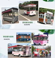 Tricycle à trois roues, triporteur moto, scooter chinois Taco, camion de nourriture personnalisé, boulangerie japonaise, nouveaux camions de nourriture, cuisine complète du Guangdong