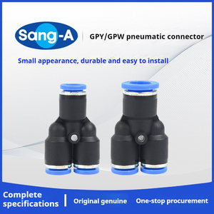 SANG-A Y Luchtslang Fitting Te Koop Drieweg Y-Type Pneumatische Verbinding Gpy Gpw