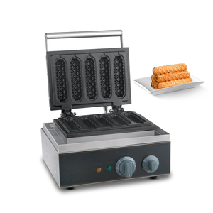 Máy Làm Bánh Quế <span class=keywords><strong>Lolly</strong></span> <span class=keywords><strong>Hotdog</strong></span> Chống Dính Nhà Hàng Máy Làm Bánh Quế Bỉ Thương Mại Điện 220V - Product Image 1