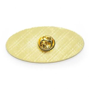 Plaques vierges carrées dorées pour badges, avec épingle de sécurité, en métal, conditionnées en sac OPP, personnalisables, plaquées or, pour la personnalisation de barres de lingot, global - Product Image 4
