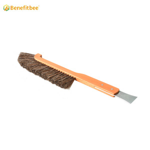 Herramientas de Apicultura, Cepillo para Abejas de Doble Hilera con Mango de Madera, Herramienta para Apicultores, Herramientas para Colmenas - Product Image 5
