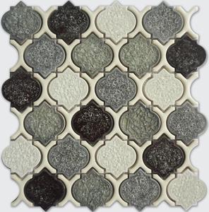 Venta caliente arabesque Porcelánico esmaltado azulejo de mosaico <span class=keywords><strong>para</strong></span> pared <span class=keywords><strong>cocina</strong></span> spa Decoración - Product Image 1