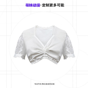 Disfraz sexy elegante con encaje y patchwork para mujer, disfraz para Halloween, Festival de la Cerveza, talla para adultos - Product Image 4