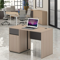 Bureau d'ordinateur de direction moderne de luxe en bois massif de haute qualité - Conception modulaire durable multifonctionnelle avec rangement personnalisable