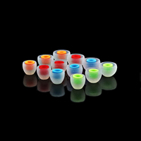 Ajustement pour KZ CCA QDC coussinets d'oreille pour écouteurs écouteurs Silicone embouts d'oreille Philip couvre écouteurs bouchon d'oreille accessoires 6/12 pièces une boîte