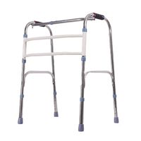 Déambulateur en acier inoxydable antidérapant réglable en hauteur, robuste, certifié CE Classe I, pour la rééducation thérapeutique (vente en gros)