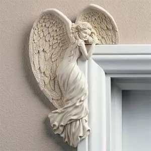 Harsen Handwerk Voor Huisdecoratie Engel Deurframe Kerst Ornamenten Engelenvleugels