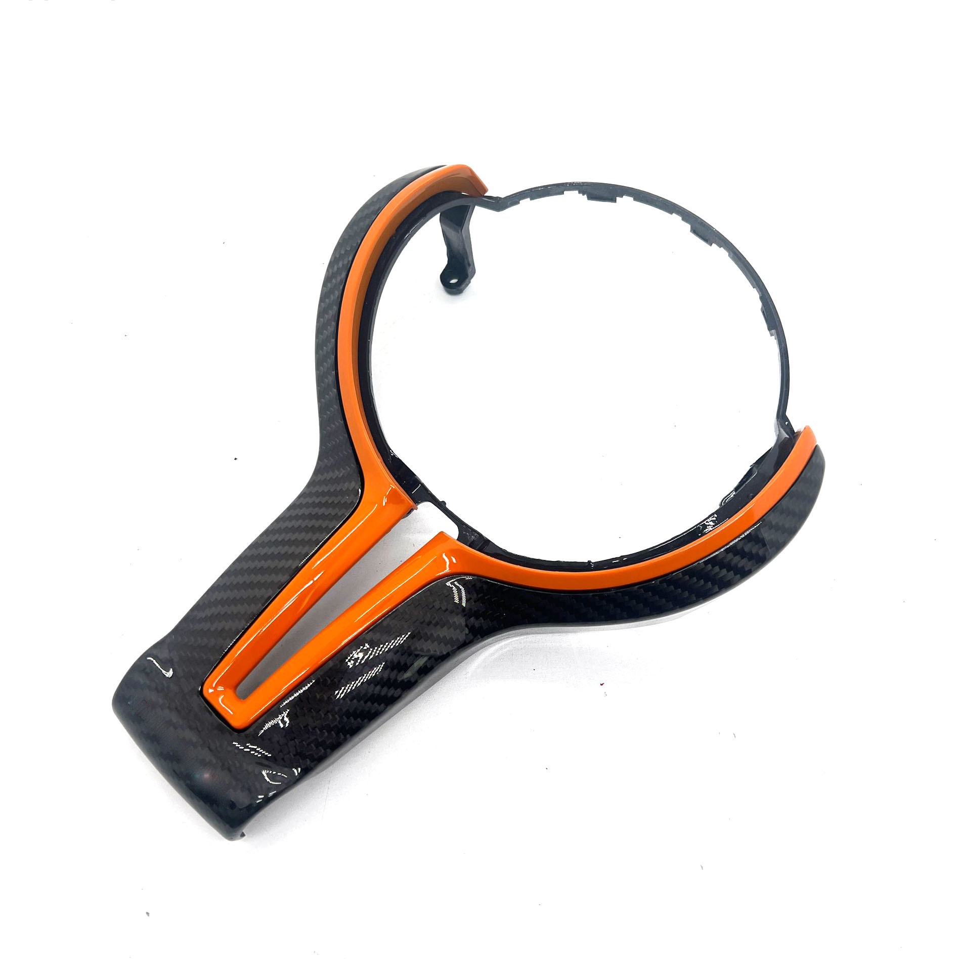 M Sport Dry Matte Carbon Fiber Steering Wheel Trim Cover for BMW F Series - Guangzhou Fengqin Tradin