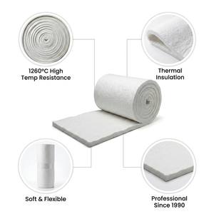 Coperta in Fibra Ceramica Refrattaria Premium Eco-Compatibile 1350°C per Alta Temperatura con 1 Anno di Garanzia per Isolamento di Forni e Fornaci - Product Image 3
