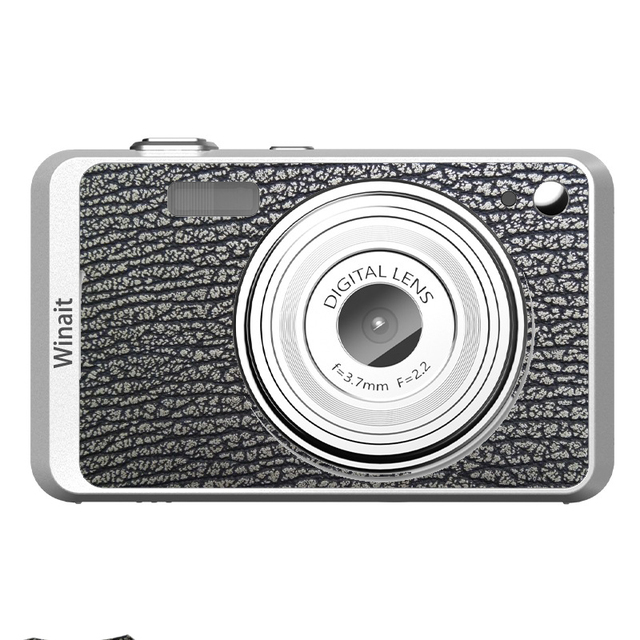 Winait 4K Retro Digital Camera with Changeable Case