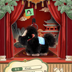 100% Original 52toys Little Horse Series Blind Box, La queue peut être tournée, Porte-clés en peluche mascotte de l'année du cheval, Figurines d'anime - Product Image 4