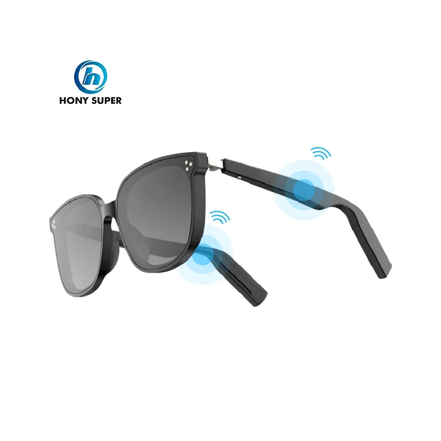 Altavoz estéreo inalámbrico, gafas de sol deportivas con Audio inteligente, música y Bluetooth