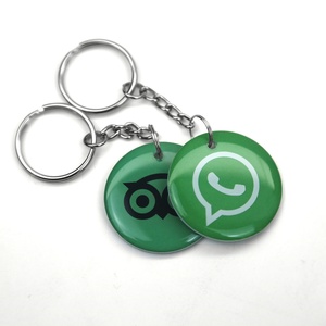 สติกเกอร์แท็ก NFC โลโก้แบบกำหนดเอง 13.56mhz พวงกุญแจ NFC บัตรธุรกิจ RFID อีพ็อกซี่ - Product Image 4