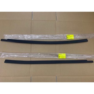 Smart 453 Window Trim <b>Strips</b> 4537250765 4537250865 <b>Rubber</b> Black Left Right Fitment - Product Image 1