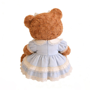 Orsetto di peluche personalizzato all'ingrosso, orsetto di peluche di tendenza, orsetto di peluche alla moda e carino con <span class=keywords><strong>vestito</strong></span> - Product Image 3