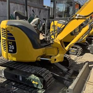 Mini-excavatrice d'occasion compacte et puissante Komatsu PC35 3,5 tonnes Excavatrice d'occasion propre Excavatrice d'occasion prête à travailler - Product Image 1