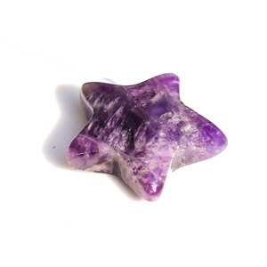 Venta al por Mayor <span class=keywords><strong>de</strong></span> Piedras Preciosas <span class=keywords><strong>de</strong></span> Cristal Natural en Forma <span class=keywords><strong>de</strong></span> Pentagrama, Accesorios <span class=keywords><strong>de</strong></span> Joyería HZ, Técnica <span class=keywords><strong>de</strong></span> Grabado, 26 mm, Cuarzo Rosa, Amatista, Jade Amarillo - Product Image 4