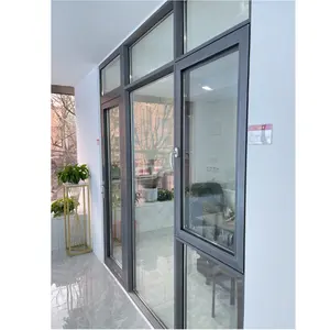 Amazing Double Glazing As2047 Insulated Prefab House Exterior aluminum alloy Accordion Folding Door patio door