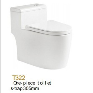 <span class=keywords><strong>WC</strong></span> Monoblocco in Ceramica Moderno con Doppio Scarico, per Bagni di Piccole <span class=keywords><strong>Dimensioni</strong></span>, Scarico a S, Risparmio Idrico e Anti-Odore - Product Image 4