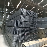 Canal de Acero al Carbono en Forma de U, Estándar ASTM, Más Vendido, con Servicios de Corte, Soldadura y Doblado, Precio Bajo