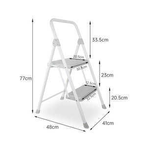 Campuchia 2 Bước Thang Hộ Gia Đình Mở rộng Trẻ Em Nhà Bếp Ottoman Sắt Có Thể Gập Lại Bước Phân Thang Với Gấp Thông Minh Nền Tảng - Product Image 1