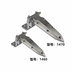 Bisagra de Puerta de Acero Inoxidable 1460 Industrial de Alta Resistencia con Apertura de 180 Grados para Puertas de Gabinete - Product Image 2