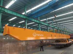 Grúa Puente Eléctrica de Doble Viga para Taller, Grúa Monorraíl Colgante Europea de Baja Altura para Fábrica - Product Image 5