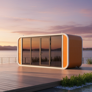 Casa Container Moderna in Legno e Acciaio per Hotel, Uffici, Edifici Commerciali e Uso Esterno in Fattoria - Product Image 5