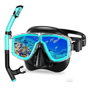Máscara de Snorkel y Set de Snorkel HhaoSport, Talla Única, Equipo de Buceo de PVC para Natación y Exploración Subacuática - Product Image 2
