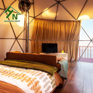 Tenda Glamping esterna cupola geodetica per <span class=keywords><strong>Safari</strong></span> in famiglia - Product Image 6