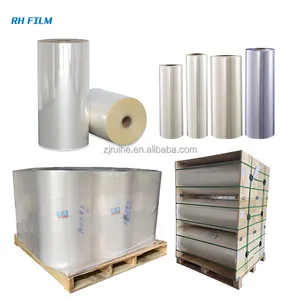 Transparent Blow PVC Manufacturer Shrink PVC Plastic Film For Beverage Bottle Printing