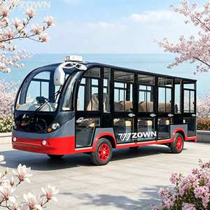 Autobús Turístico Eléctrico Popular de Bajo Ruido y Conducción Suave, 8/17 Asientos, para Parques de Atracciones y Atracciones Turísticas - Product Image 5