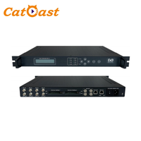 Sintonizador DVB-S/S2 de 4 Canales a IP IRD, Compatible con Tarjetas CAM, Receptor de Satélite de Rack 1U con 4 Ranuras CI