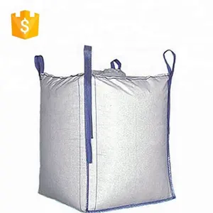 Hesheng tas FIBC plastik PP semen Jumbo tas wadah tahan lama kemasan untuk kargo besar semen