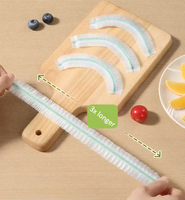 Couvercles de Protection Alimentaire Extensibles Transparents pour la Cuisine