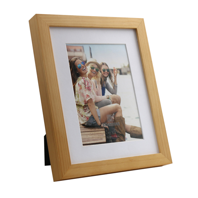 Picture Frame 8 X 10 Inch, Display 6 X8 Photo with Mat or Pictures 8x10 Without,Photo Frame for 8x10, Tabletop Display
