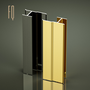 Thiết kế hiện đại tường cắt góc khách sạn mới cắt tường bảo vệ trang trí gạch cắt kim loại hồ sơ vật liệu nhôm - Product Image 6