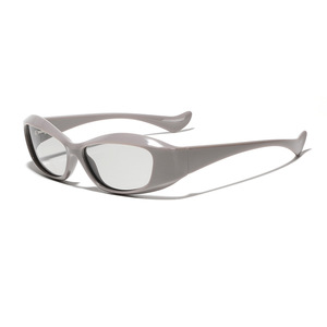 2000S estética Y2K gafas de sol hombres al aire libre <span class=keywords><strong>bicicleta</strong></span> ciclismo deportes gafas de sol mujeres Vintage tonos moda Punk gafas - Product Image 4