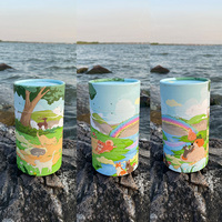 Eco water urn – pont arc-en-ciel biodégradable, tube de diffusion de papier pour la crémation des animaux de compagnie, dispersion de cendres, papier en carton, urne pour animaux de compagnie