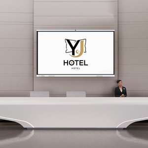 Treo Tường Tương Tác Phẳng Bảng Điều Chỉnh 65 75 85 86 98 Inch Đa Cảm Ứng Kỹ Thuật Số Bảng Hiển Thị Cho Các Cuộc Họp Công Ty Màn Hình LCD - Product Image 1