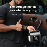 60C 8000mAh Jump Starter Mobil Portabel dengan Pompa Udara Mini Power Bank Penguat Baterai Darurat