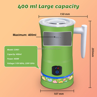 Pembuat Permen Kecil Rumahan 400ml, Mixer Gummy Otomatis, Panci Dalam Anti Lengket, Mudah Dibersihkan, Mesin Pembuat Jelly Rumahan