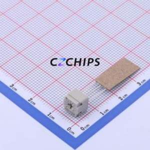 Resistencia Ajustable/Potenciómetro FT-63ETV101, Componente de Orificio Pasante (THT)-3P, Resistencia de 7x7mm, 100 Ohmios, 10%, 500mW, 100ppm ℃ - Product Image 1