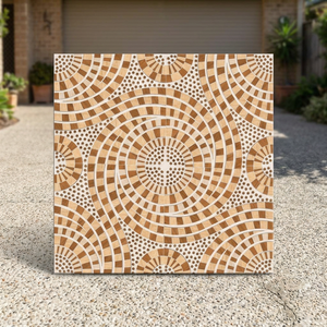 Carreaux de sol en porcelaine émaillée numérique 400x400mm abordables, antidérapants, robustes, pour extérieur, style rustique - Product Image 5