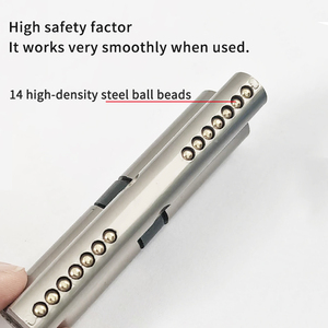 Serrure de porte à double rotation en alliage de zinc avec vis, cylindre de serrure à double ouverture, adapté aux chambres, cuisines, salons, etc. - Product Image 3