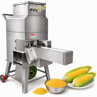 Machine à décortiquer les haricots verts et à égrener le maïs pour usage agricole, vente en gros d'usine